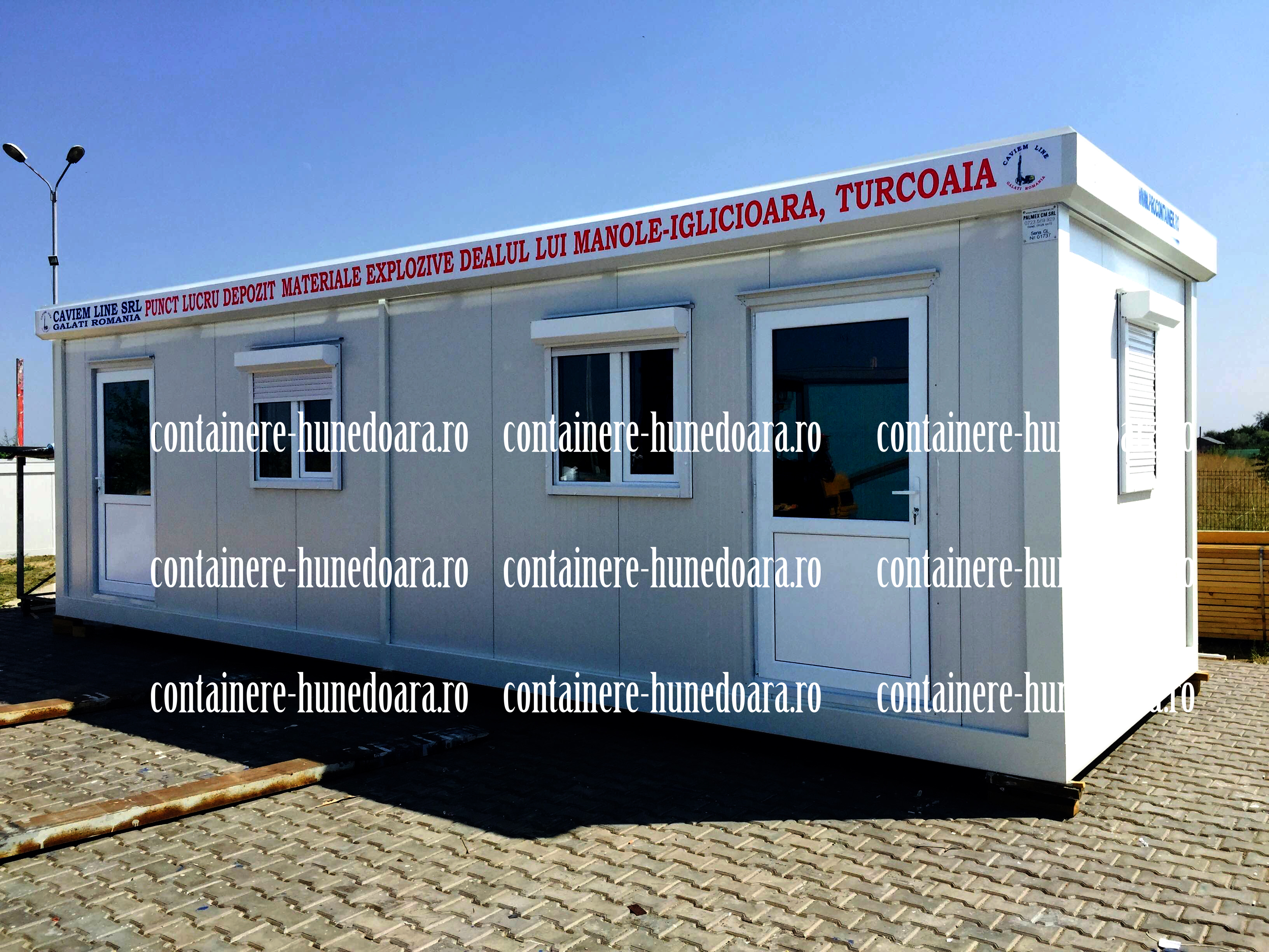 garaje pe structura metalica Hunedoara